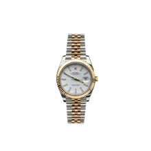 Bild in Galerie-Viewer laden, Rolex Datejust Ref. 126333 Weißes Zifferblatt Jubiläumsarmband - Voller Satz
