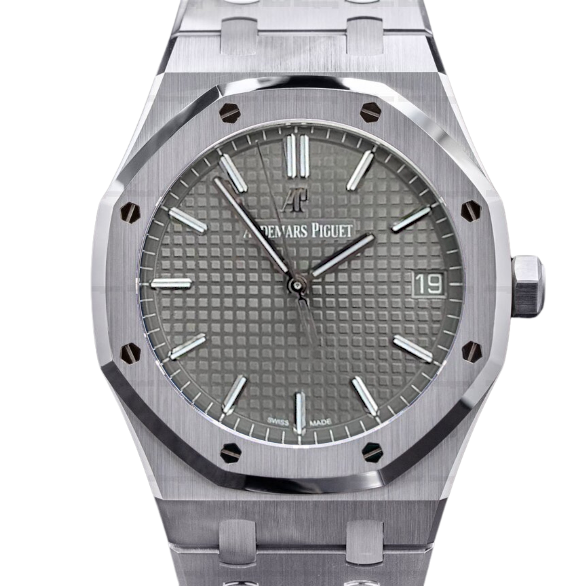 Audemars Piguet Royal Oak ref. 15500ST – Schwarzes Zifferblatt – Komplettset 2021