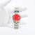 Rolex Oyster Precision Date Ref. 6694 – Oyster-Armband mit rotem Zifferblatt