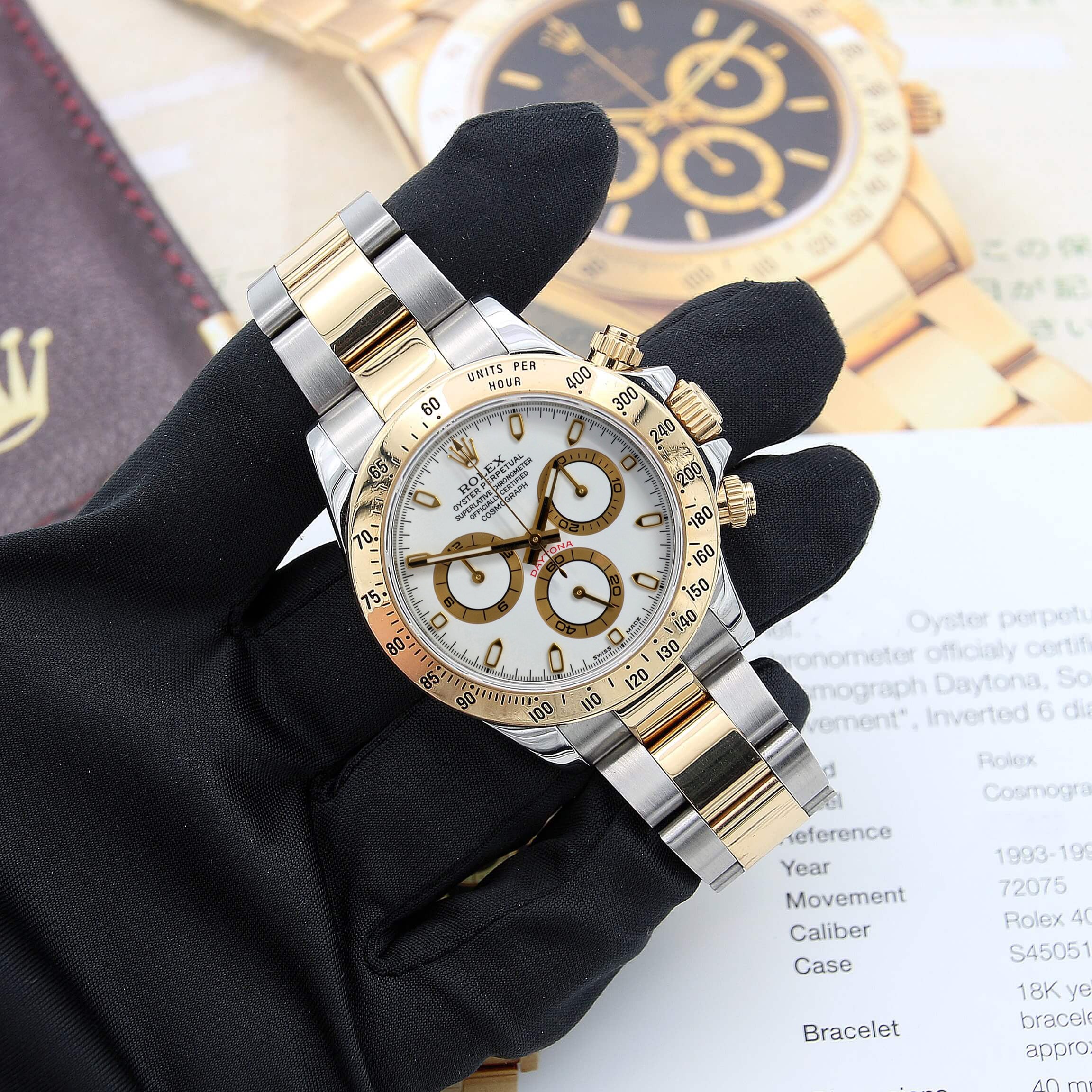 Buy Rolex Daytona ref. 116523 White Dial warranty paper SET) – Debonar Watches Sp. z o.o