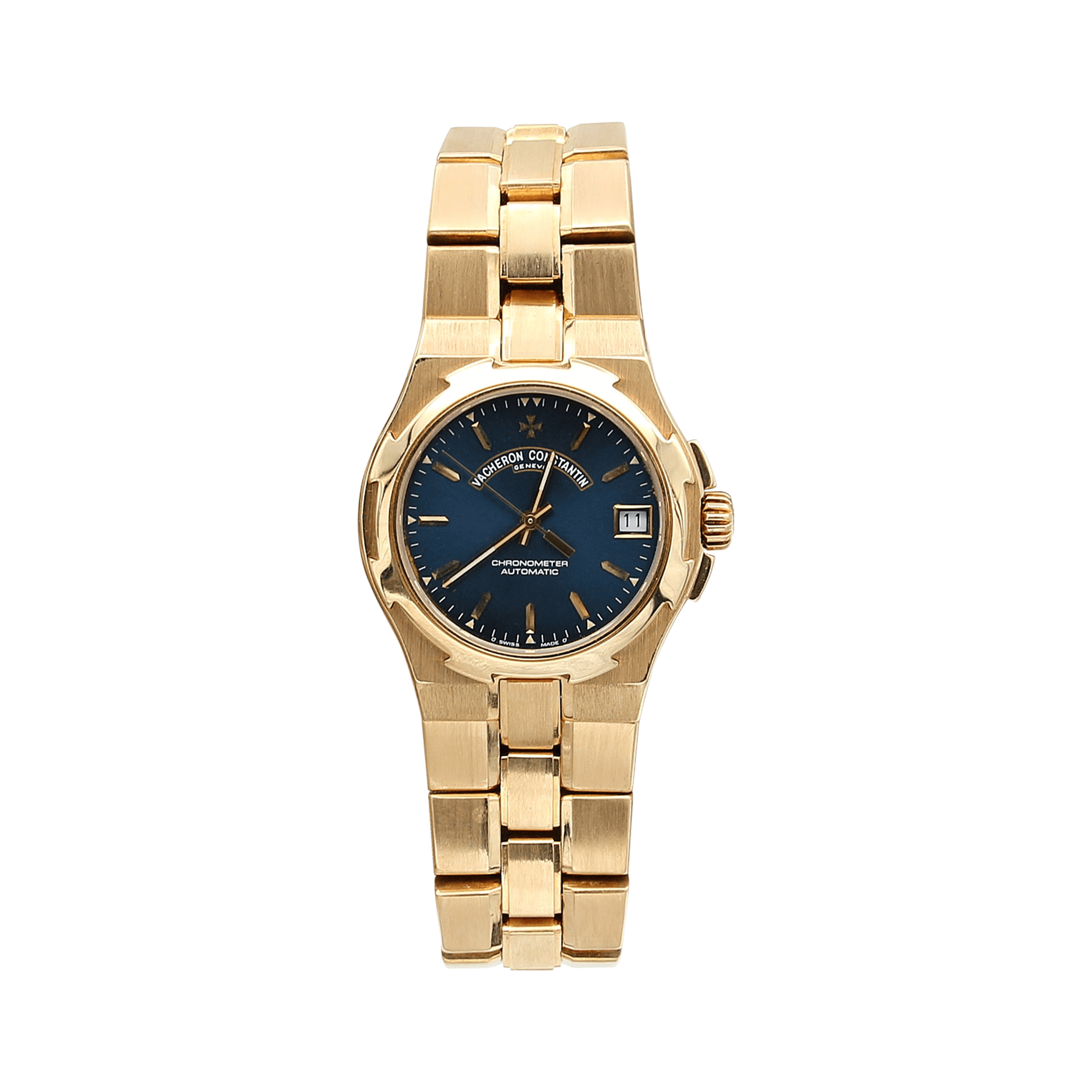 Vacheron Constantin Overseas ref. 42050 423J 18K Gold Blue Dial