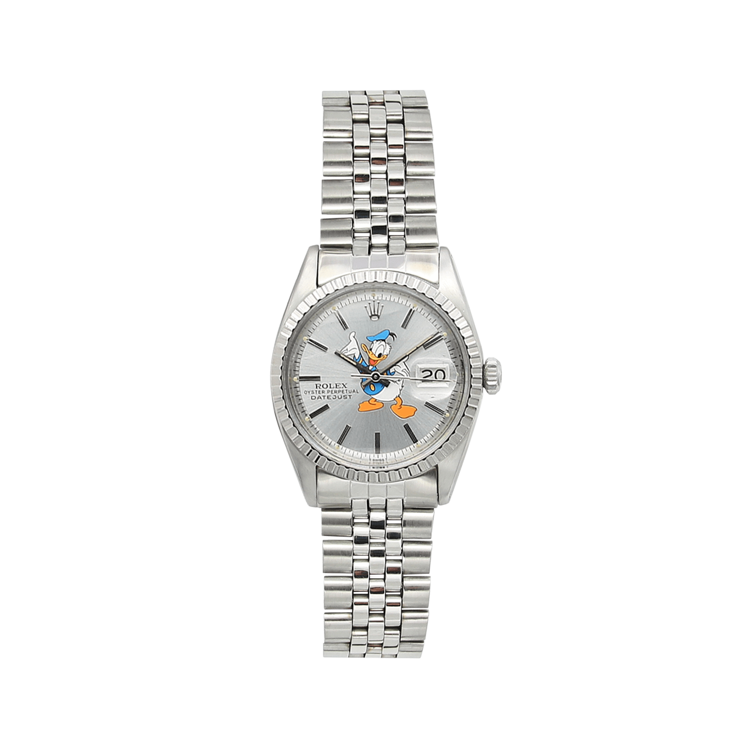Rolex Datejust ref 1603 Silver Donald Dial