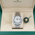 Rolex Datejust Ref. 126300 Oyster-Armband mit weißem Zifferblatt – Komplettes Set