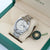 Rolex Datejust ref. 126300 Oyster-Armband mit weißem Zifferblatt – komplettes Set