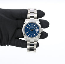 Load image into Gallery viewer, Rolex Datejust ref. 126300 Blue Motif Oyster bracelet - Full Set
