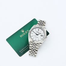 Load image into Gallery viewer, Rolex Datejust ref. 126300 White Dial Jubilee bracelet - Full Set
