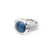 Rolex Datejust ref. 126300 Jubiläumsarmband mit blauem römischem Zifferblatt – komplettes Set
