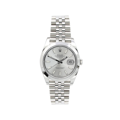 Rolex 126300 silver sale