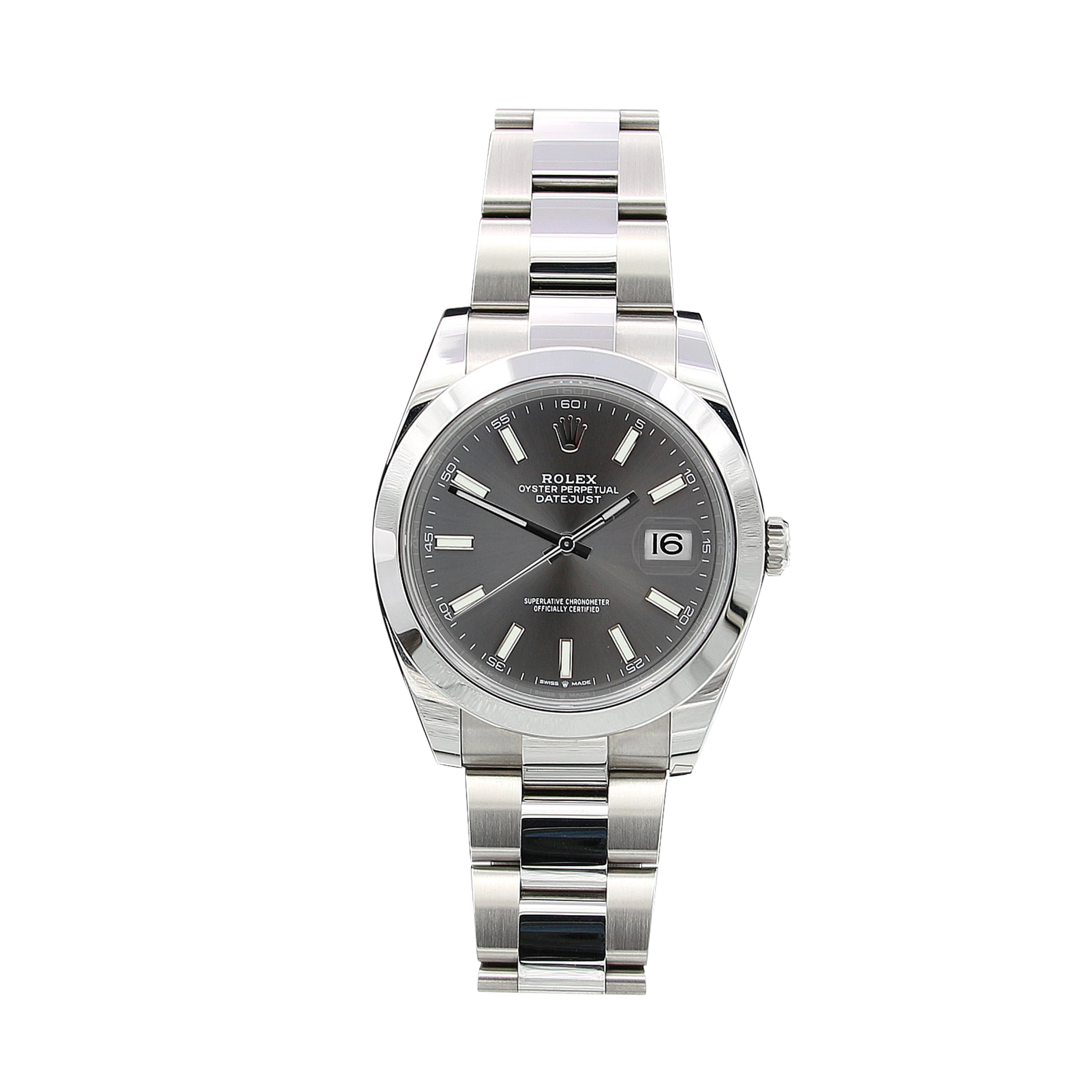 Buy Online Watch Rolex Datejust ref. 126300 Slate Gray Dial Full – Debonar Watches Sp. z o.o