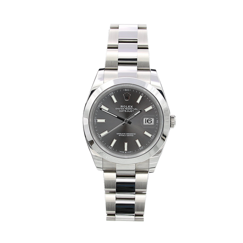 Buy Online Watch Rolex Datejust ref. 126300 Slate Gray Dial Full Set Debonar Watches Sp. z o.o