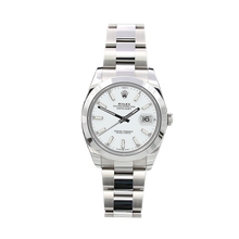 Load image into Gallery viewer, Rolex Datejust ref. 126300 White Dial Oyster bracelet - Full Set

