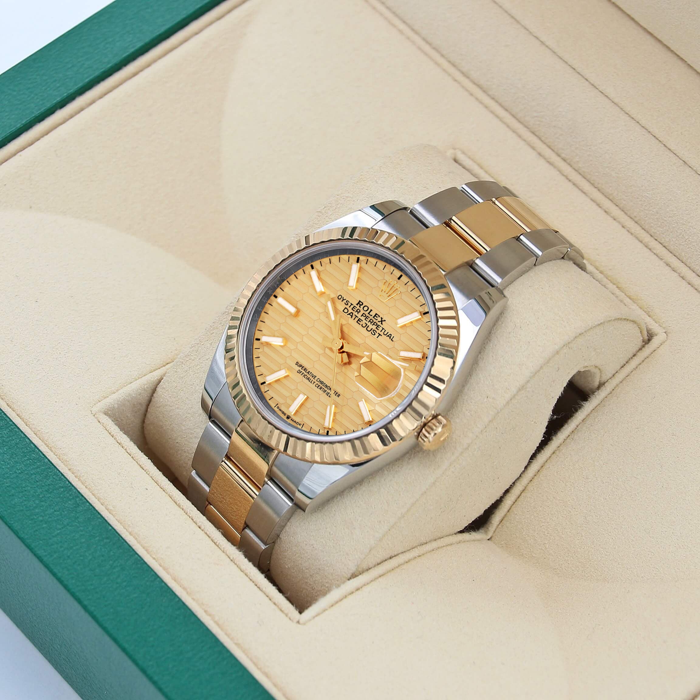Rolex oyster champagne dial Clearance