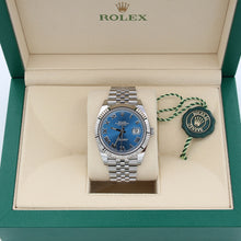 Load image into Gallery viewer, Rolex Datejust ref. 126334 Blue Roman Dial Jubilee bracelet - Full Set
