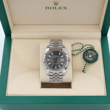 Load image into Gallery viewer, Rolex Datejust ref. 126334 Slate Gray Dial Jubilee bracelet - Full Set
