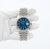 Rolex Datejust ref. 126334 Jubiläumsarmband mit blauem Zifferblatt – komplettes Set
