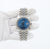 Rolex Datejust ref. 126334 Jubiläumsarmband mit blauem römischem Zifferblatt – komplettes Set