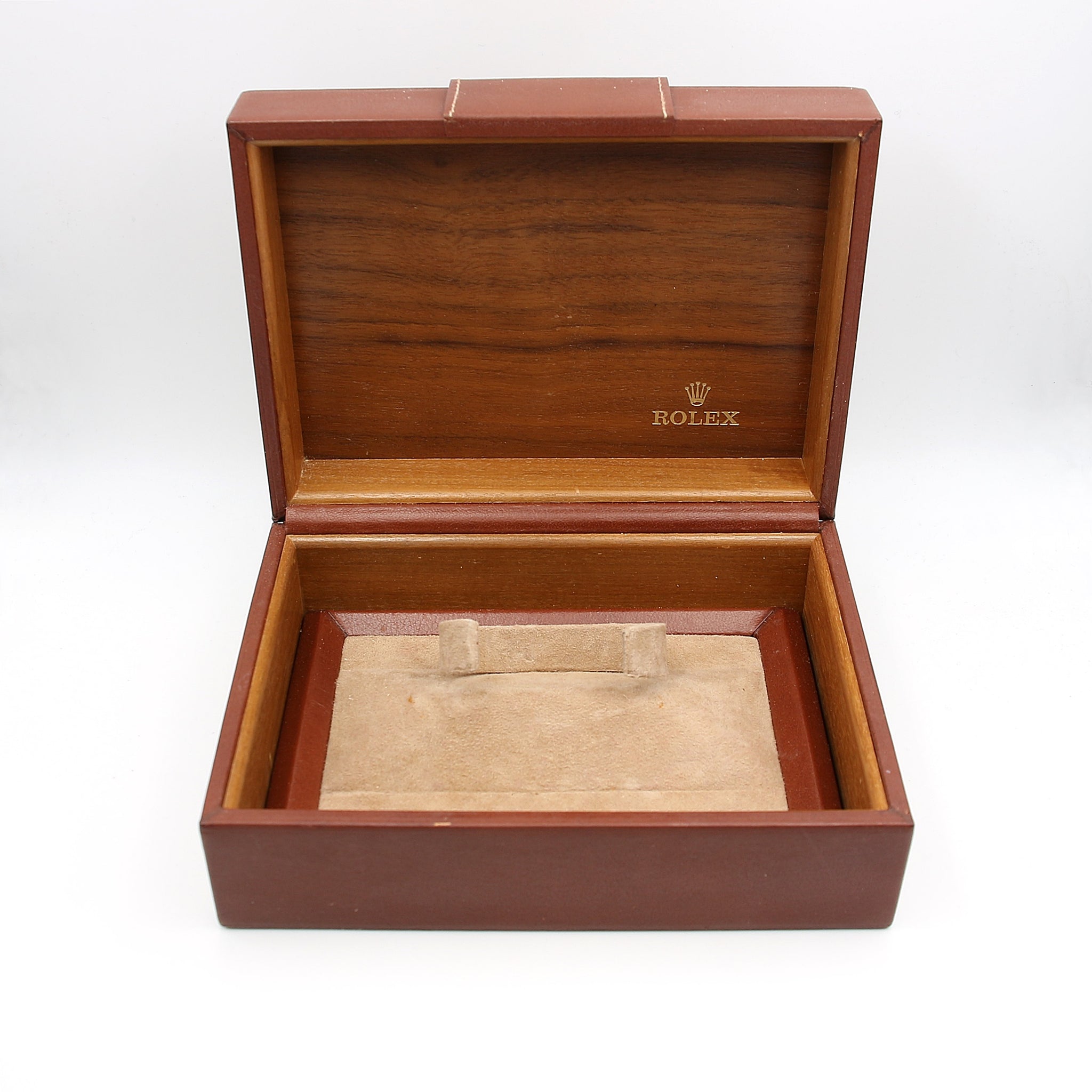 Buy Online Rolex Watch Box | Vintage Box Brown Leather 