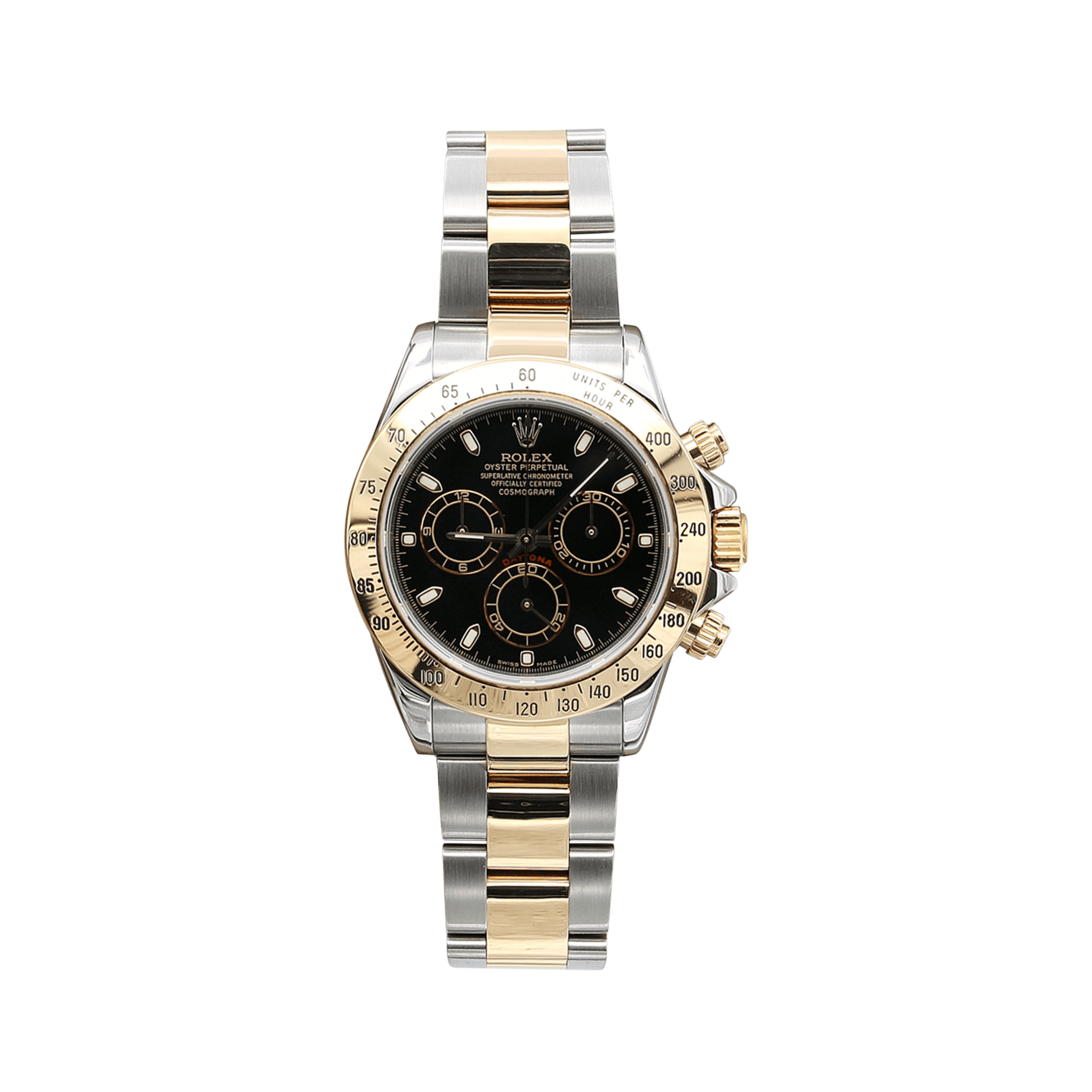 Buy Rolex Daytona ref. 116523 Black Dial with warranty paper Full