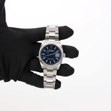 Charger l&#39;image dans la galerie, Rolex Datejust ref. 126200 Blue Dial Oyster bracelet - Full Set
