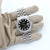 Rolex Datejust ref. 16014 Black Gloss - Zircons Dial and Bezel - Jubilee Bracelet