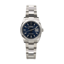 Charger l&#39;image dans la galerie, Rolex Datejust ref. 126200 Blue Dial Oyster bracelet - Full Set

