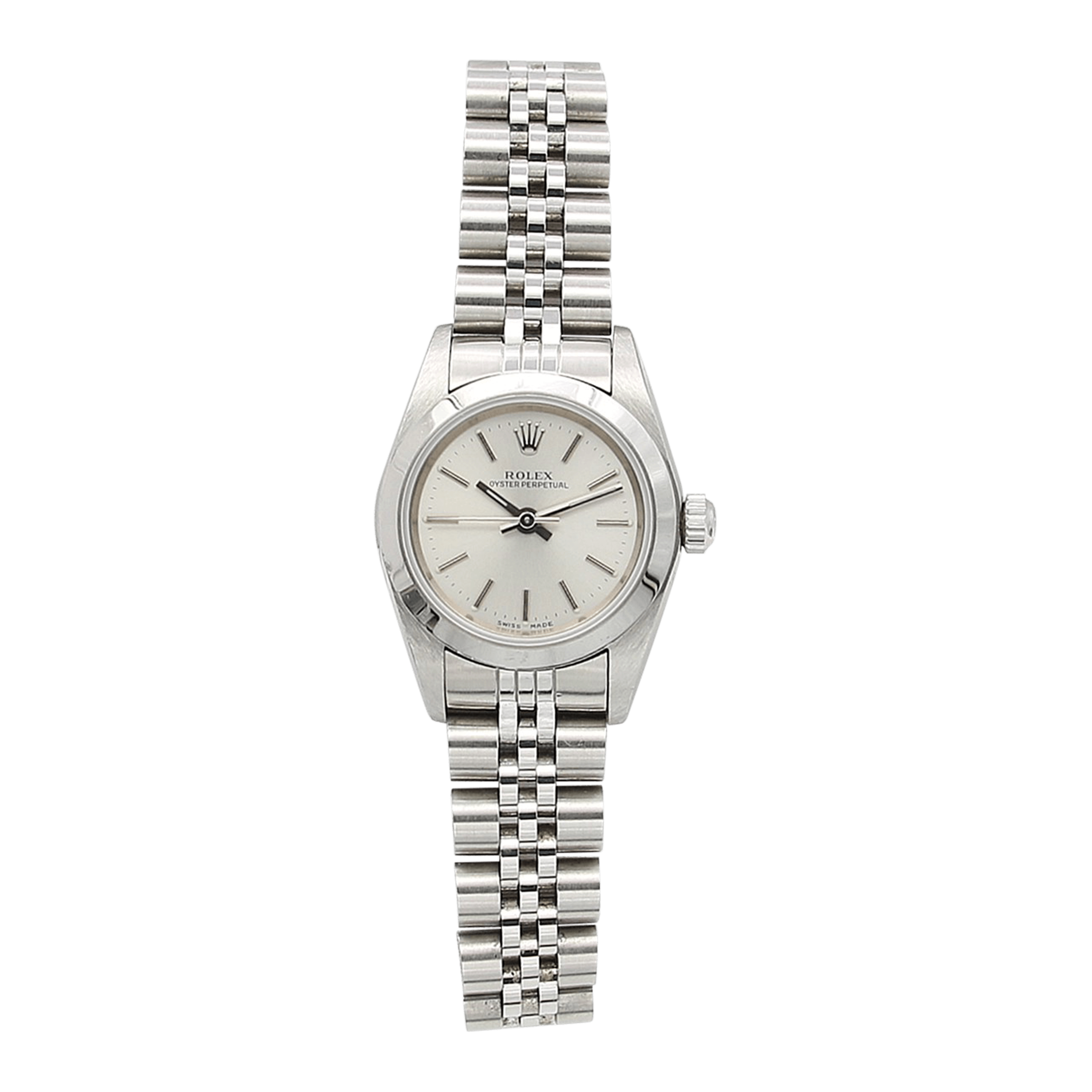 Rolex Oyster Perpetual lady 67180 Silver dial