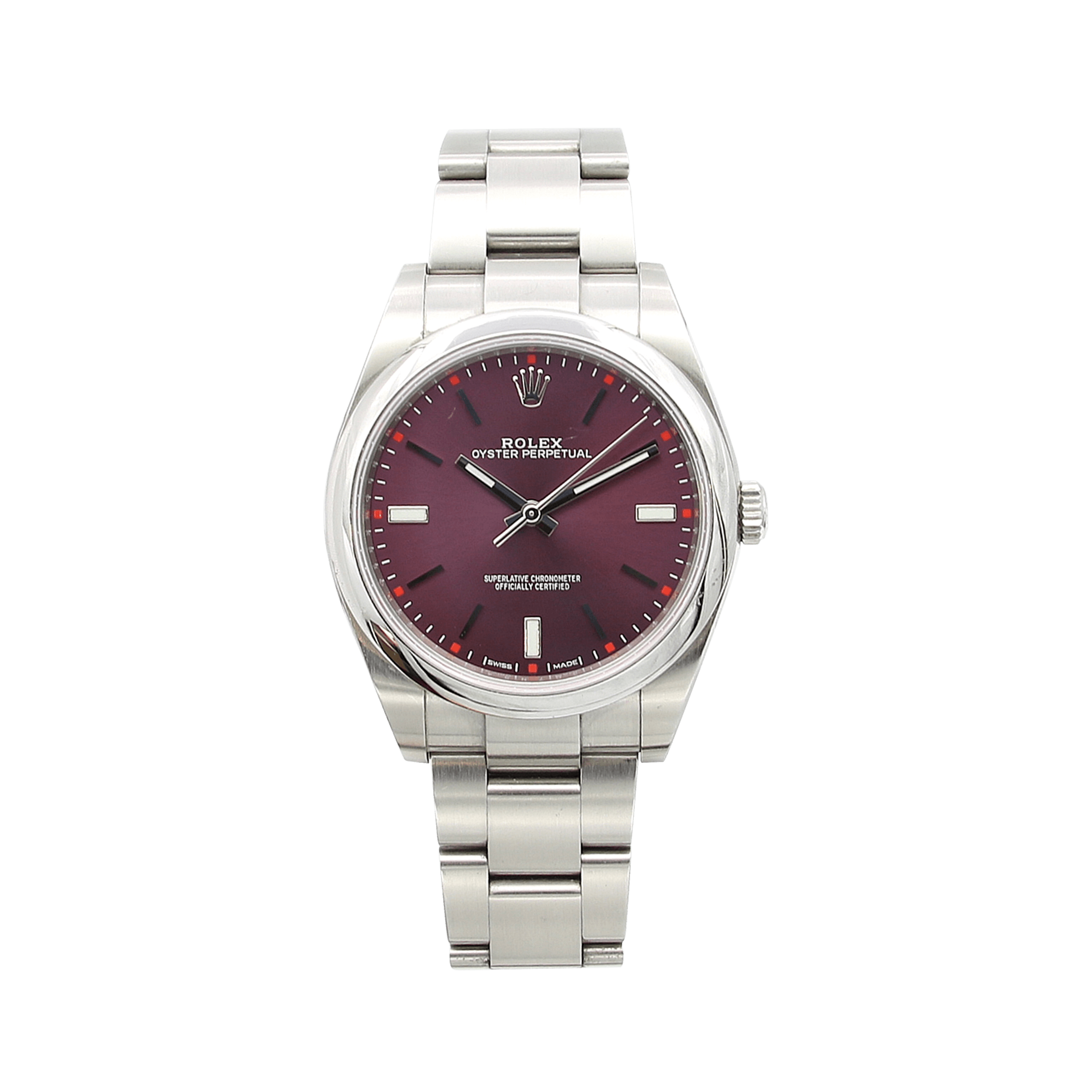 Rolex 114300 outlet red grape