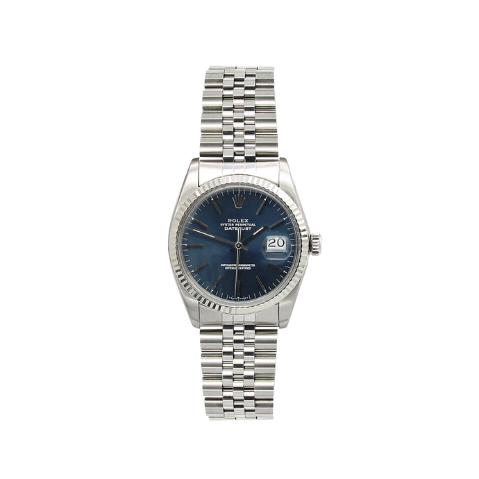 Rolex Datejust ref. 16014 - Blue Soleil dial