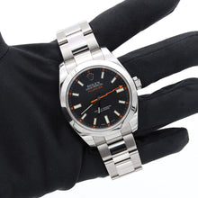 Bild in Galerie-Viewer laden, Rolex Milgauss 116400 - Schwarzes Zifferblatt - Vollständiger Satz
