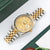 Rolex Datejust 36 ref. ref. 16233G Champagne Small Diamonds dial - Full set