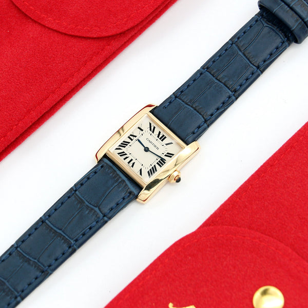 Buy Watch Cartier Tank Fran aise ref. 1821 18K Gold for Women