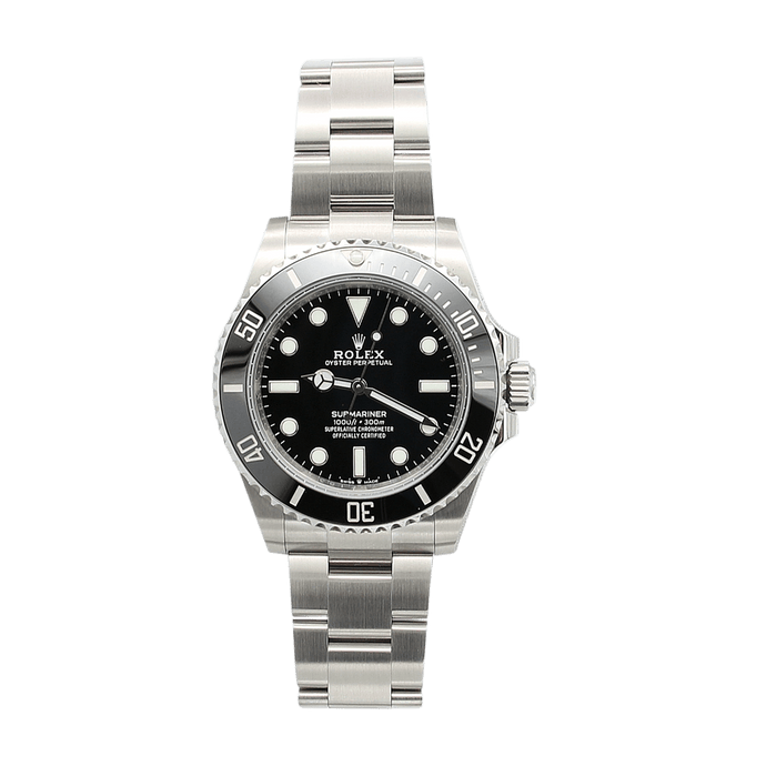 Rolex Submariner No Date 124060 - Black Dial - Full Set