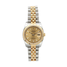Carica l'immagine nel visualizzatore di Gallery, Rolex Datejust ref. 116233 Champagne Dial - Jubilee Bracelet - Full Set
