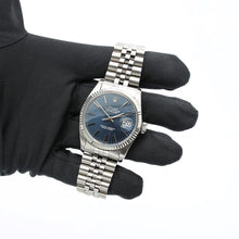Load image into Gallery viewer, Rolex Datejust ref. 16014 - Blue Soleil dial
