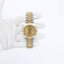 Carica l'immagine nel visualizzatore di Gallery, Rolex Datejust ref. 116233 Champagne Dial - Jubilee Bracelet - Full Set
