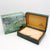Rolex Watch Box | Vintage Box Men Green with light green stitching 68.00.2