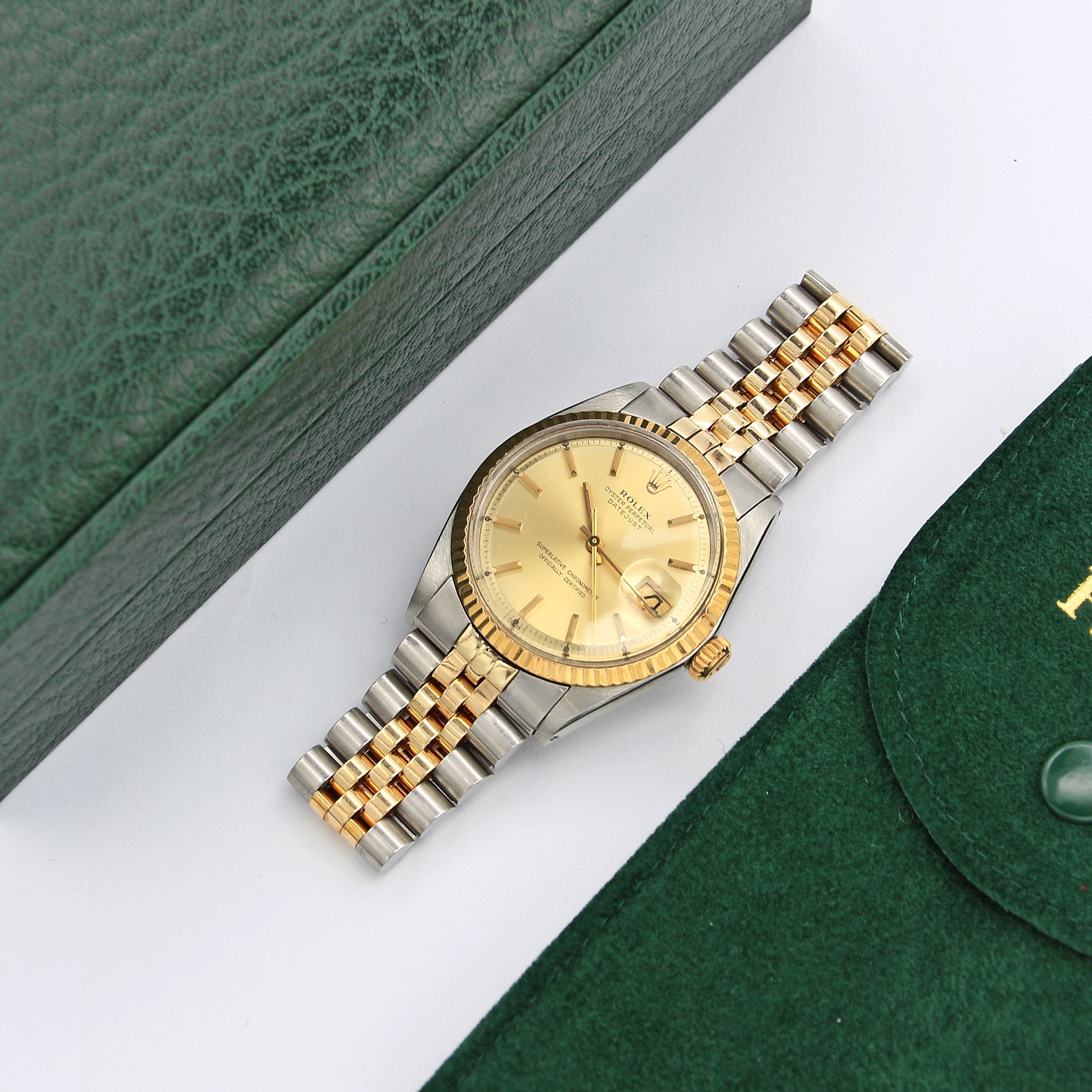 Rolex Datejust ref. 1601 - Steel/Yellow Gold - Champagne Dial