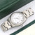 Rolex ref. 16220 White Roman (Big) Dial Oyster Bracelet