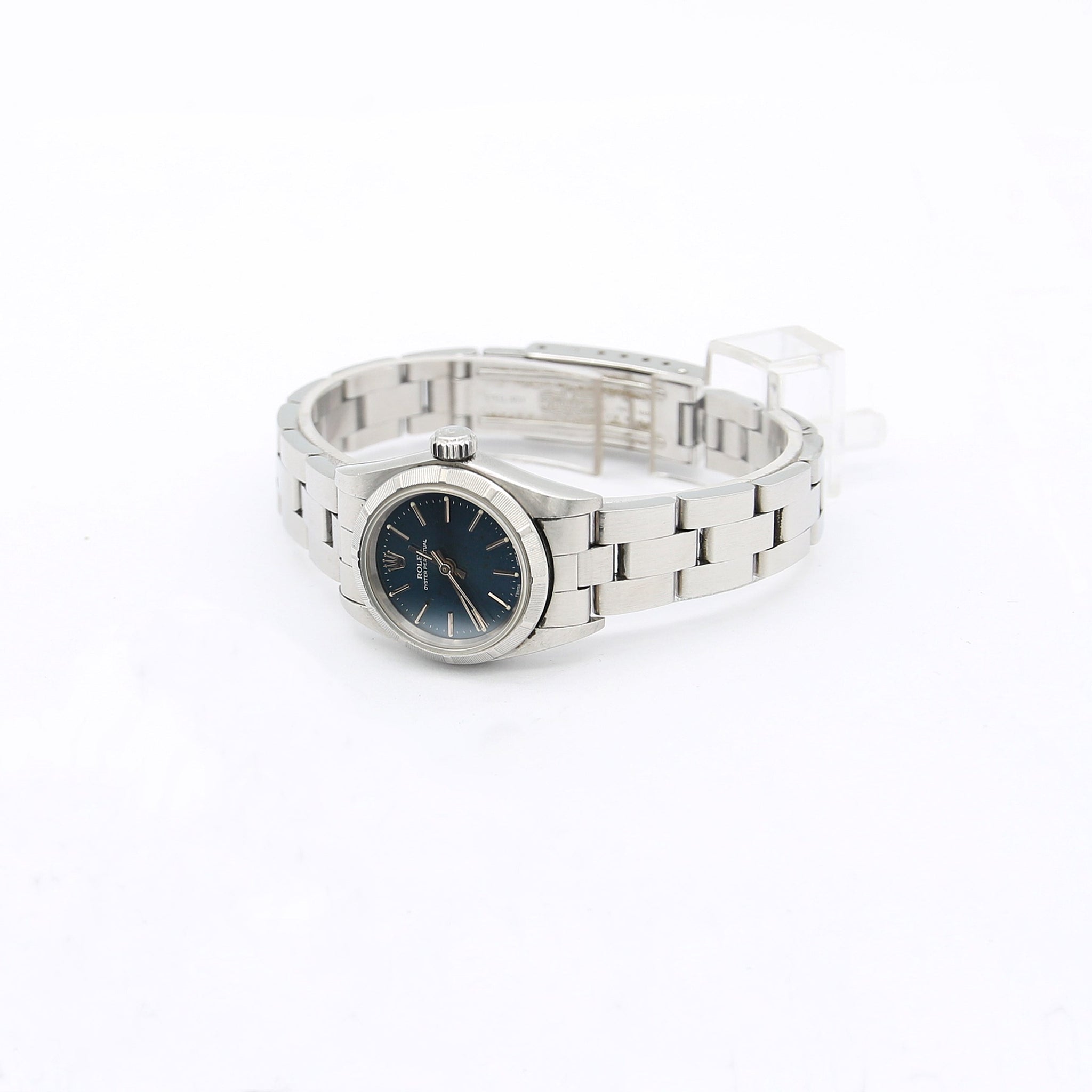 Rolex Oyster Perpetual Date Lady 26mm ref. 67230 Blue dial 