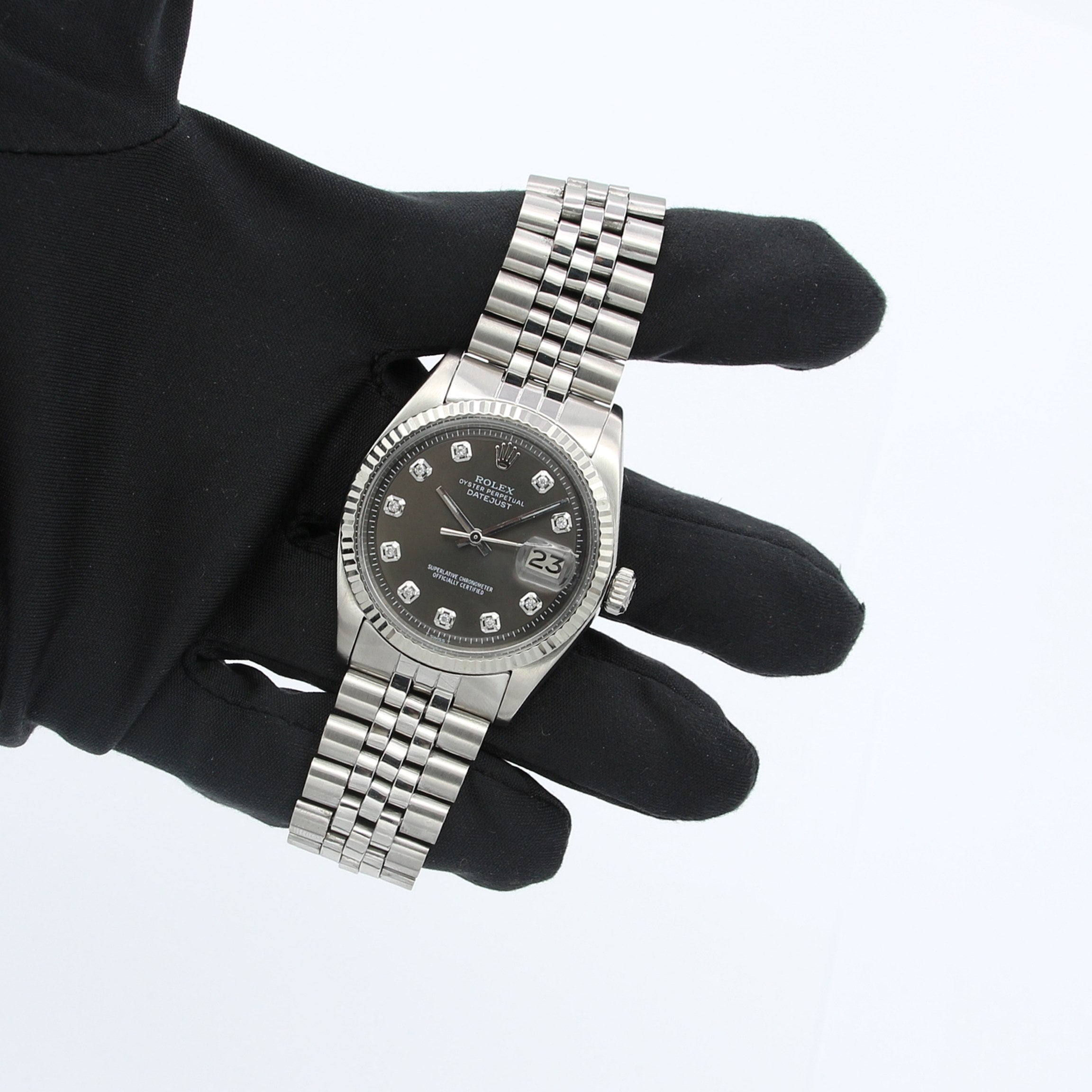 Rolex Datejust 36 Black Dial Watch