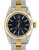 Rolex Oyster Perpetual ref. 67193 Steel/Gold Blue Dial Oyster Bracelet Rolex Lady Oyster watch