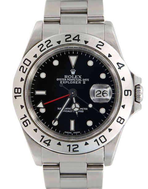 Buy Online Rolex Explorer II 16570 Full Set Black Dial