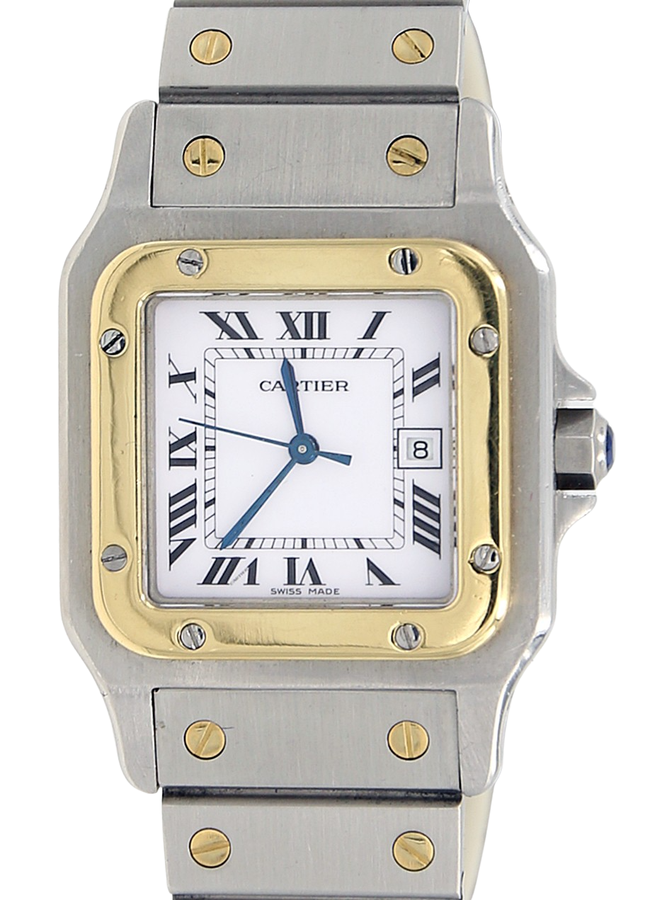 Cartier santos galbee sales gold