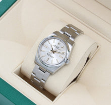 Load image into Gallery viewer, Rolex Oyster Perpetual ref. 124200 - 34mm Silver Dial - Full set
