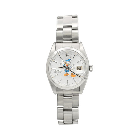 Rolex Oyster Precision Date ref 6694 Donald Duck Dial - Steel Bracelet –  Debonar Watches Sp. z o.o