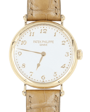 Load image into Gallery viewer, Patek Philippe Calatrava ref. 7200R-001 18K Rose Gold Leather Strap
