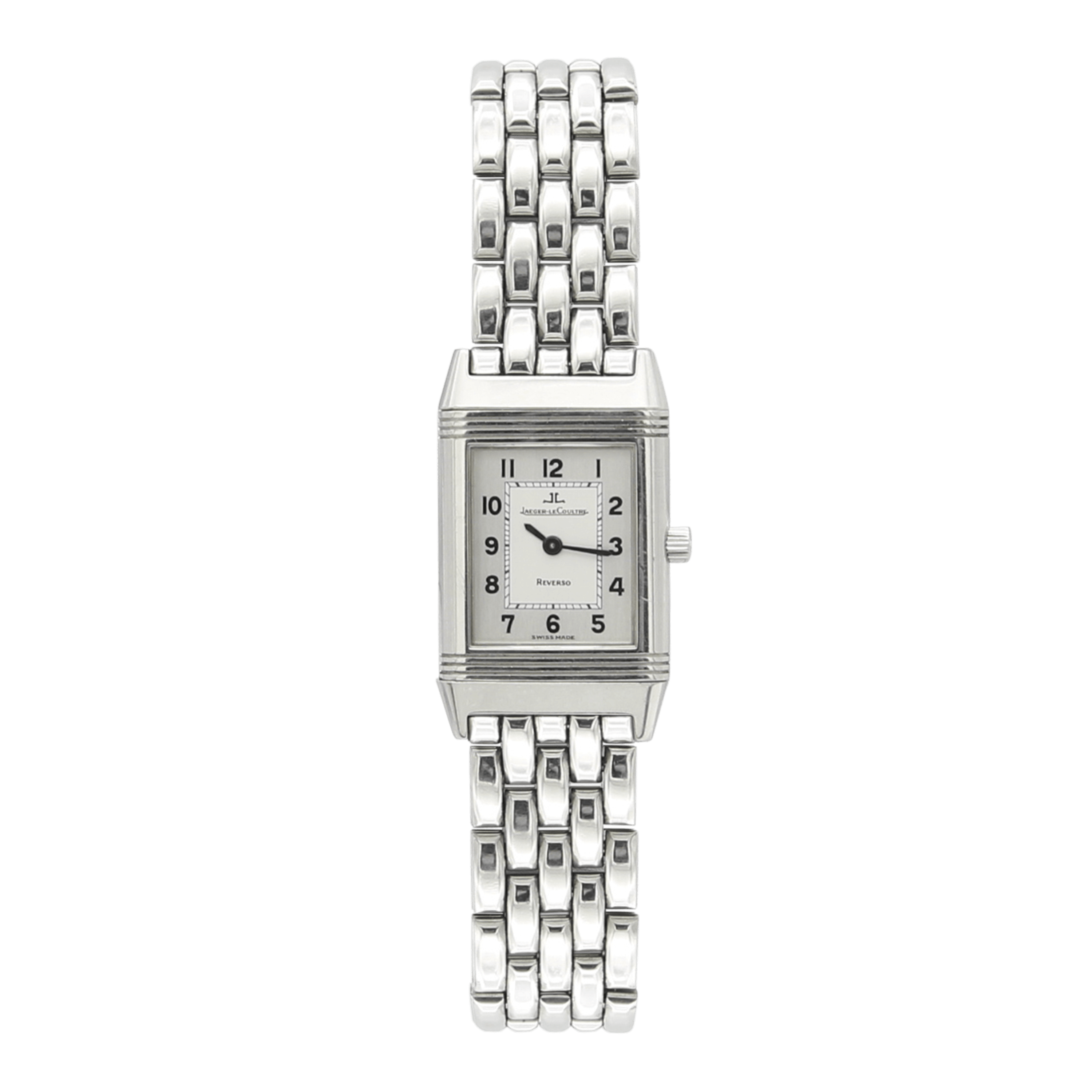 Jaeger-LeCoultre Reverso Classique ref. 260.8.86 Lady – Manual Winding - Steel bracelet