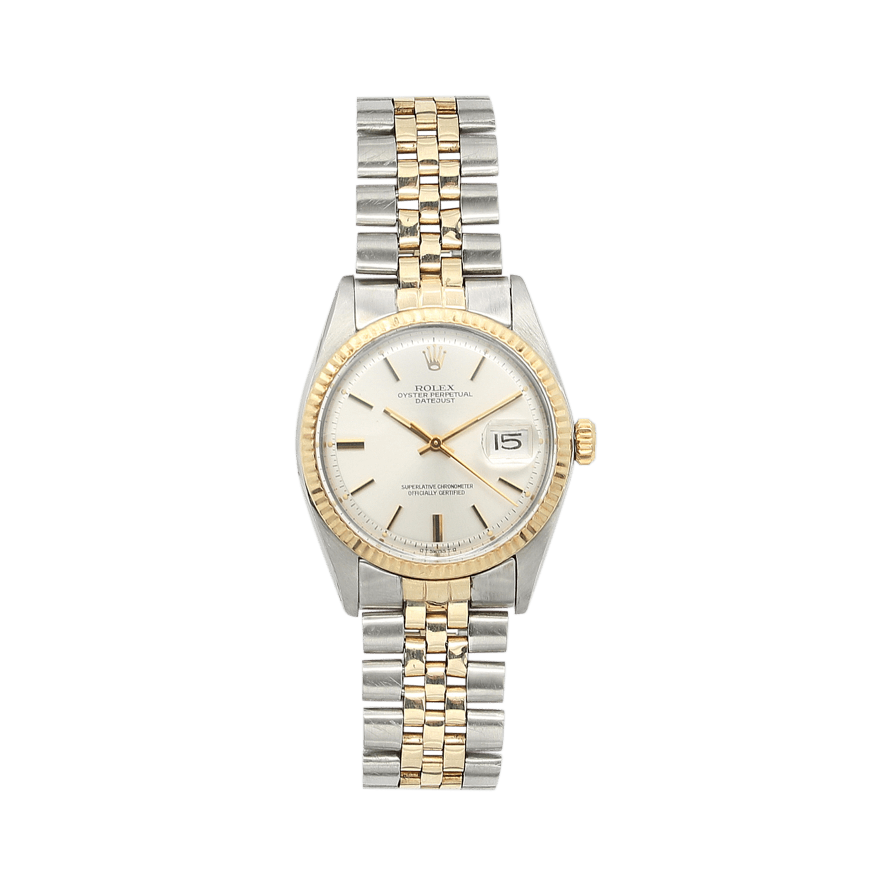 Rolex Datejust ref. 1601 - Steel/Yellow Gold - Silver dial