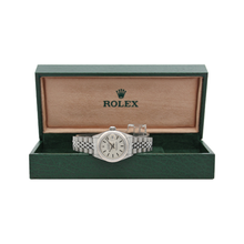 Load image into Gallery viewer, Rolex Lady-Datejust ref. 69174 - Linen Dial Jubilee bracelet - Warranty papers Rolex
