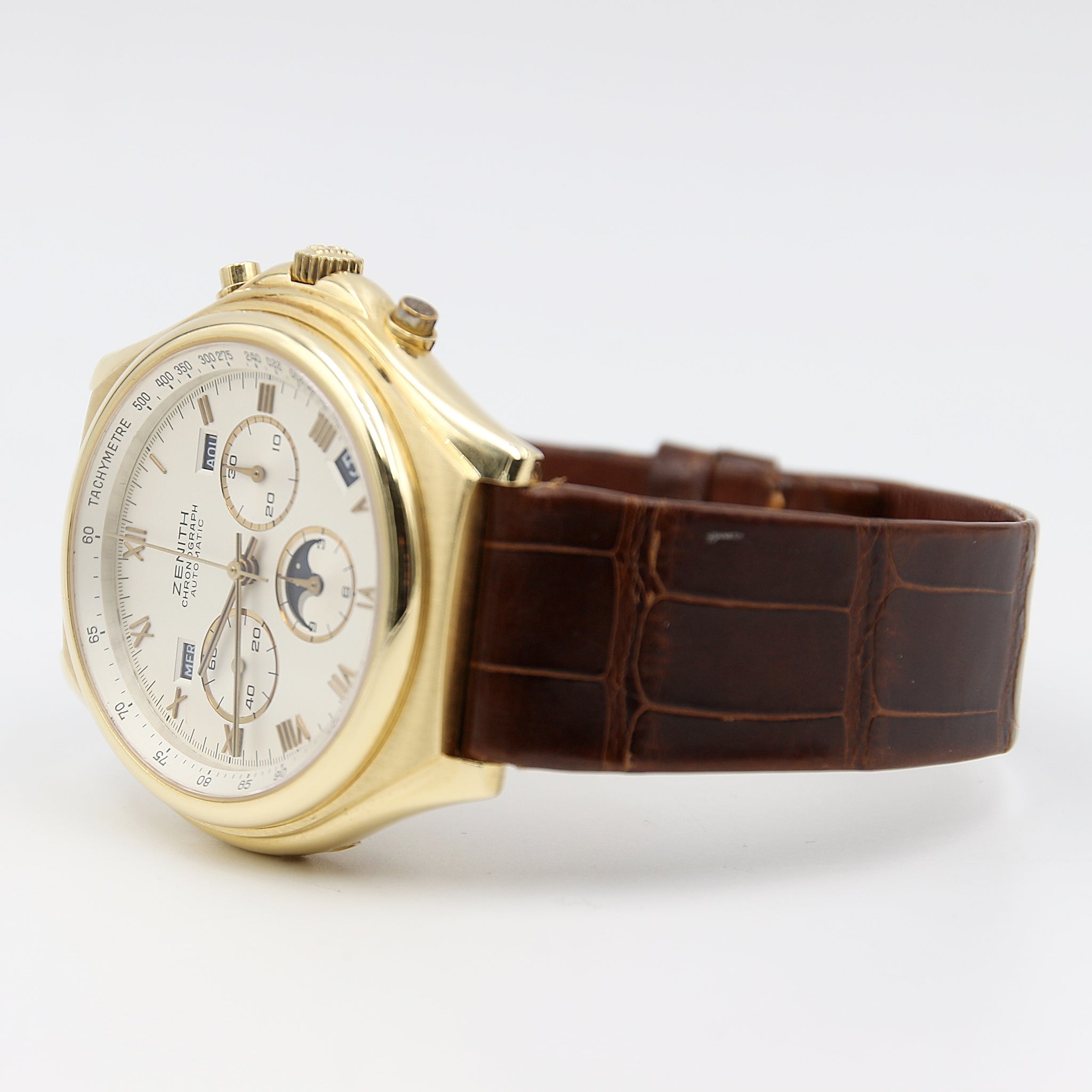 Zenith El Primero ref. 95.0102.418 Calendar Moon Phases L.E. 18k Gold –  Debonar Watches Sp. z o.o